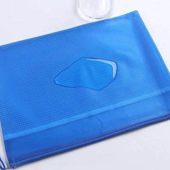 PVC雙層防水文件袋-A4-可加印LOGO客製化印刷_2