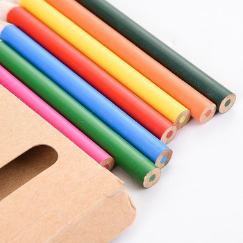 鉛筆-盒裝8色鉛筆廣告印刷禮品-環保廣告筆-採購客製印刷贈品筆_2