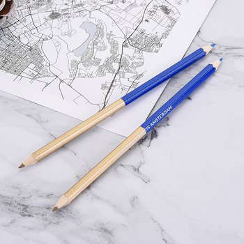 雙頭六角色鉛筆印刷-廣告環保筆-客製化印刷贈品筆_3