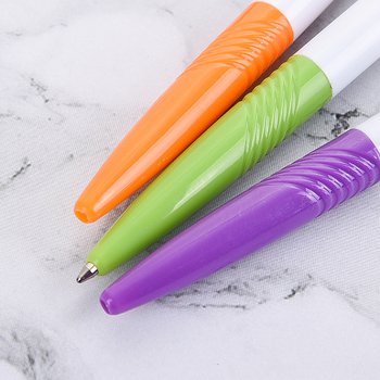 廣告筆-環保筆管推薦禮品-單色中油筆-採購批發贈品筆製作_1