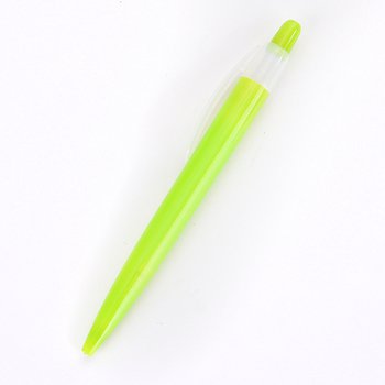 廣告筆-按壓式塑膠筆管推薦禮品-單色原子筆-客製化贈品筆_0