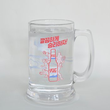 400ML冷變色手提玻璃啤酒杯-可客製化印刷企業LOGO_1