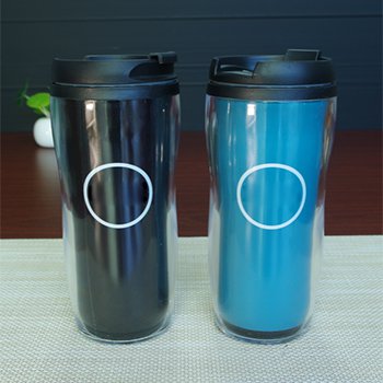 時尚雙層塑膠變色隨手咖啡杯-可客製化印刷LOGO_3