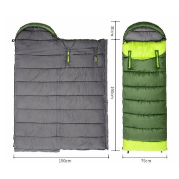 露營保暖睡袋-兩側出手袋設計_1