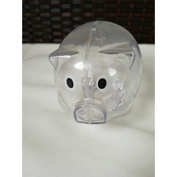 豬造型撲滿-塑膠半透明存錢筒_2