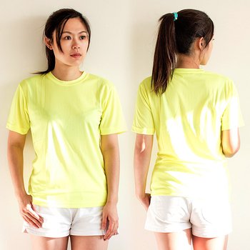 螢光T恤-吸濕排汗衣服/可選色及尺寸-單面單色印刷_2