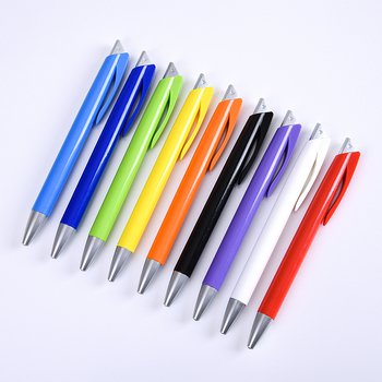廣告筆-按動水性筆廣告禮品筆-客製化印刷贈品筆_0