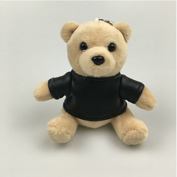 玩偶-15cm填充玩具-鑰匙圈T恤泰迪熊_2