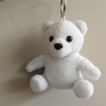 玩偶-15cm填充玩具-鑰匙圈T恤泰迪熊_3