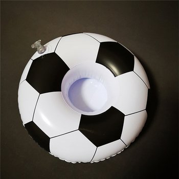 足球造型充氣杯架_0