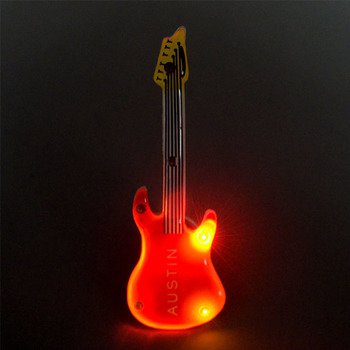 LED閃爍吉他造型胸章_1