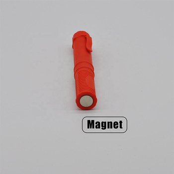 LED筆夾手電筒-塑膠磁鐵手電筒_1