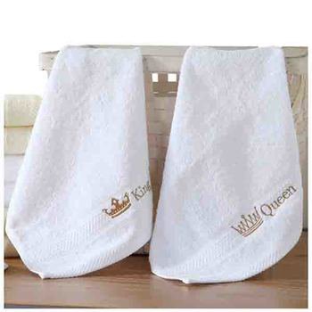 純白柔軟小方巾-100％純棉廣告毛巾_0