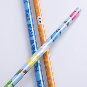 滿版印刷環保鉛筆-圓形兩切頭印刷廣告筆-採購批發製作贈品筆_7