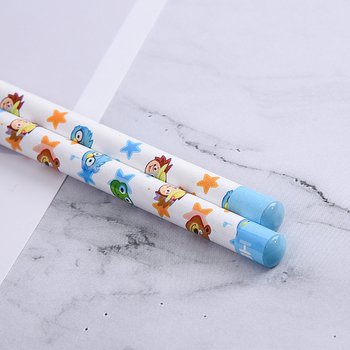 滿版印刷環保鉛筆-圓形塗頭印刷廣告筆-採購批發製作贈品筆_3