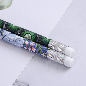 滿版彩印包紙印刷環保鉛筆-圓形橡皮擦頭印刷筆桿禮品-客製化印刷贈品筆_2