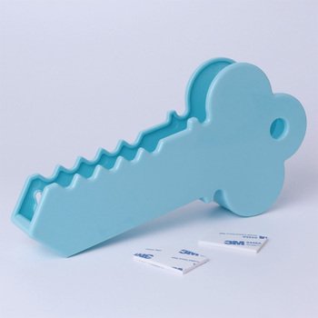 鑰匙架 -鑰匙造型磁性壁掛式鑰匙架-可客製化印刷企業LOGO_0