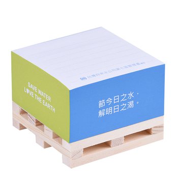 方型紙磚-7x7x3.5cm五面單色印刷-內頁印刷附棧板便條紙_0