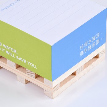方型紙磚-7x7x3.5cm五面單色印刷-內頁印刷附棧板便條紙_2