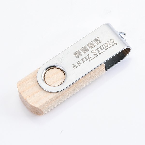 環保隨身碟-原木禮贈品USB-木製金屬旋轉隨身碟-客製隨身碟容量-採購訂製印刷推薦禮品_9