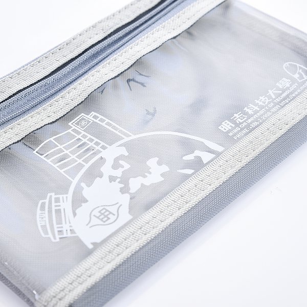 雙層拉鍊袋-尼龍網格材質加PVC塑料片-單面單色印刷_5