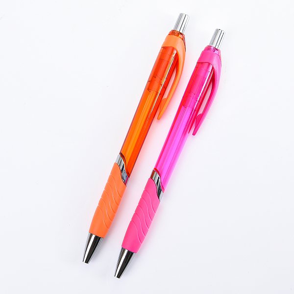 廣告筆-防滑透明筆管廣告筆-單色原子筆-工廠客製化印刷贈品筆_4