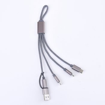 充電線-USB-四合一USB充電線-客製化商品可印刷-推薦_0