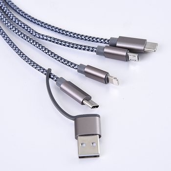 充電線-USB-四合一USB充電線-客製化商品可印刷-推薦_3