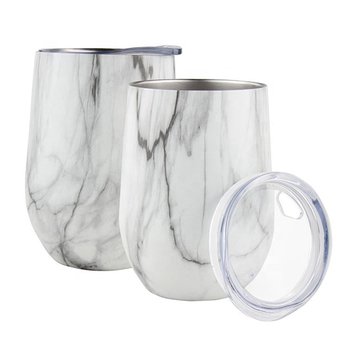 350ml不銹鋼吸管杯-透明塑膠蓋吸管杯_0