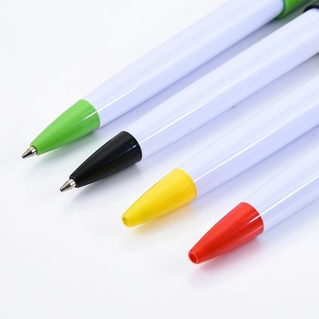 廣告筆-按壓式卡通表情筆-單色原子筆-工廠客製化印刷贈品筆_1