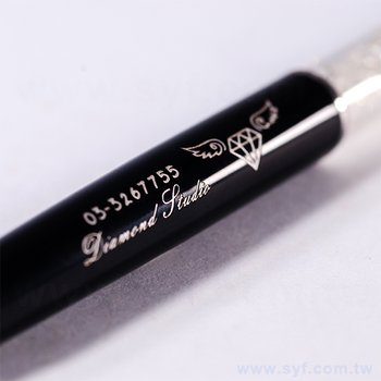廣告純水晶筆(金屬鋁管)商務水鑽廣告原子筆-客製批發贈品筆 _2