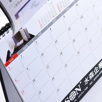 多功能桌曆-23x18cm客製化桌曆製作-三角桌曆禮贈品印刷logo_4