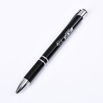 廣告筆-仿金屬商務禮品-單色原子筆-採購批發製作贈品筆_1