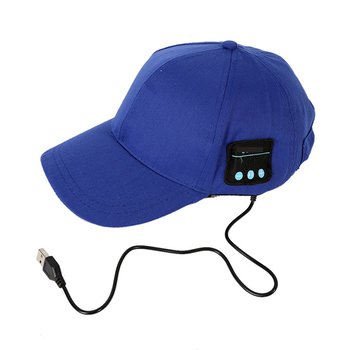 無線藍芽耳機智能棒球帽_0