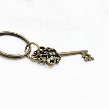 復古鑰匙造形鑰匙扣_1