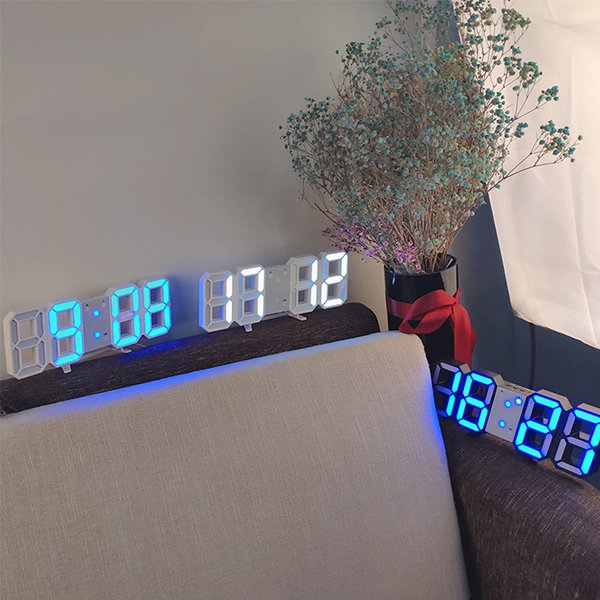 3D LED 數字擺飾時鐘-4