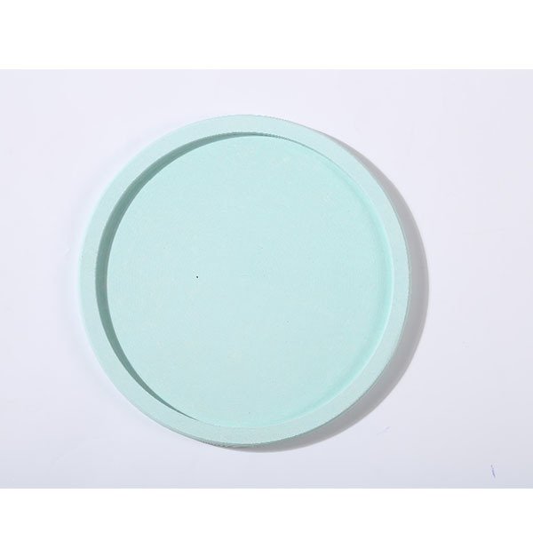 環保耐用耐熱珪藻土吸水圓形杯墊盤-1