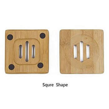 桌上型單層竹木肥皂盒-正方形_1