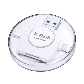 USB 2.0/Lightning/Type-C讀卡機-支援TF/SD卡-塑料材質_1