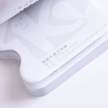 造型便條紙-封面彩色印刷上霧膜-7.1x7.5cm內頁單色單面印刷便利貼_2
