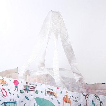可愛PP編織袋-客製化購物袋_3