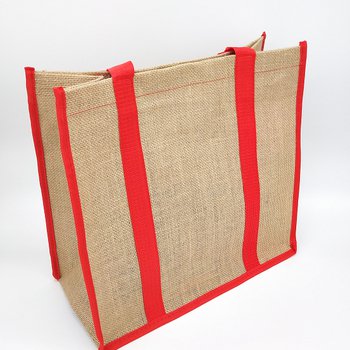 提袋加固黃麻購物袋-客製化手提袋_0