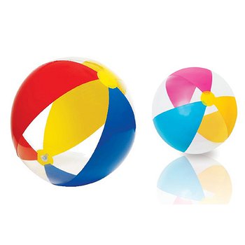 沙灘球-PVC半透明彩色充氣沙灘球-客製化印刷logo_3