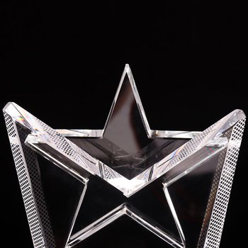 經典1.2kg星星造型水晶獎盃_1