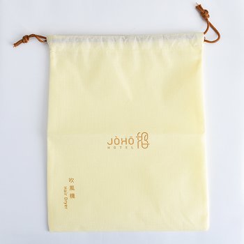 不織布束口提袋-厚度80G-尺寸W27*H35-單色單面-可客製化印刷LOGO _4