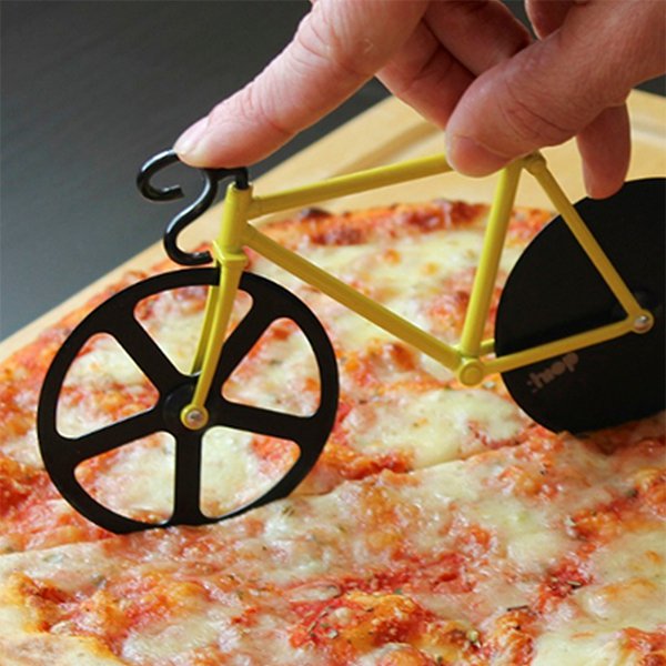 腳踏車造型ABS提把披薩刀_4