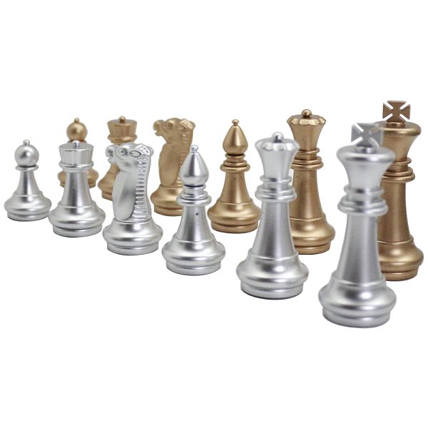 經典黑白木製西洋棋套組_2