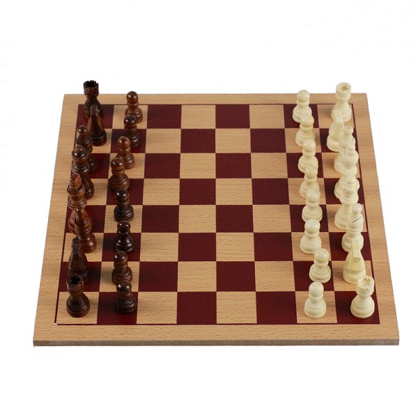 單板可折疊木製西洋棋套組_2