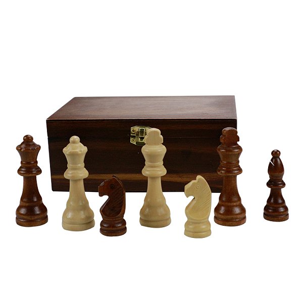 金屬扣木製西洋棋收納盒_4
