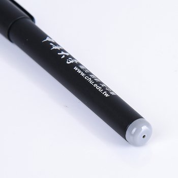 廣告筆-噴砂塑膠筆管禮品-單色中性筆_9
